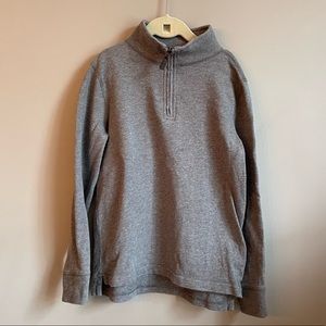 CREWCUTS 3/4 kids zip sweater